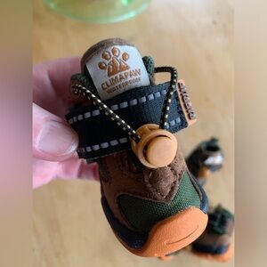 RIFRUF Apollo 1 Climapaw Waterproof dog puppy shoes Size 1 Beeef & Broccoli NWOB